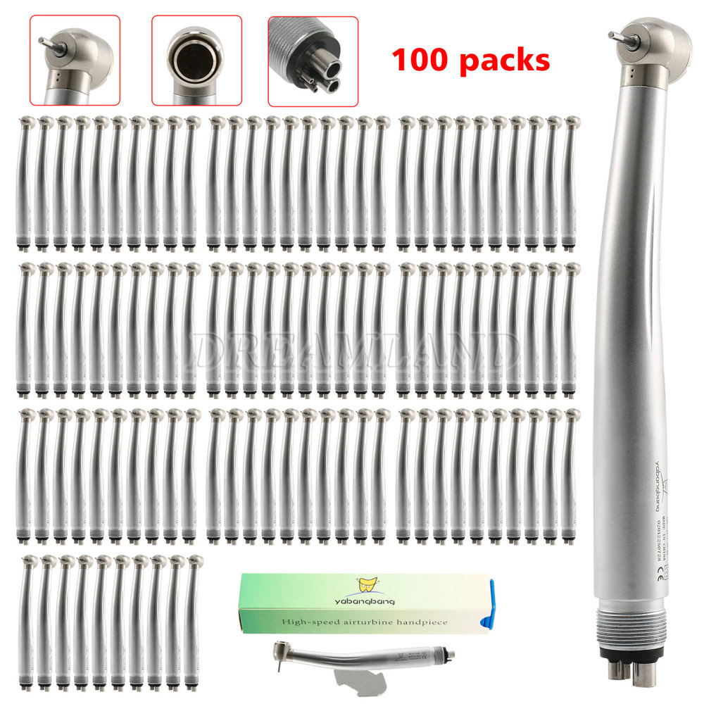 10* Yabangbang Dental High Speed Handpiece Push Turbine 4 Hole Fit NSK Pana Max