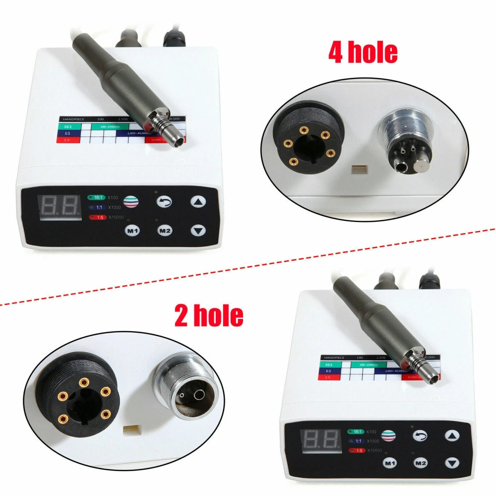 Dental LED Brushless Electric Micro Motor NSK Style 2/4 holes