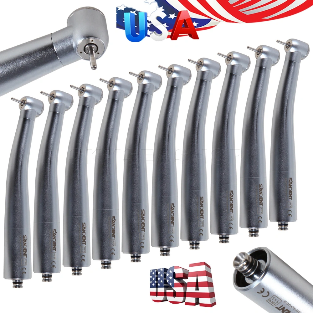 NSK Style Dental High speed Handpiece Turbine 3 Spray Fit NSK non-LED Quick Coupler