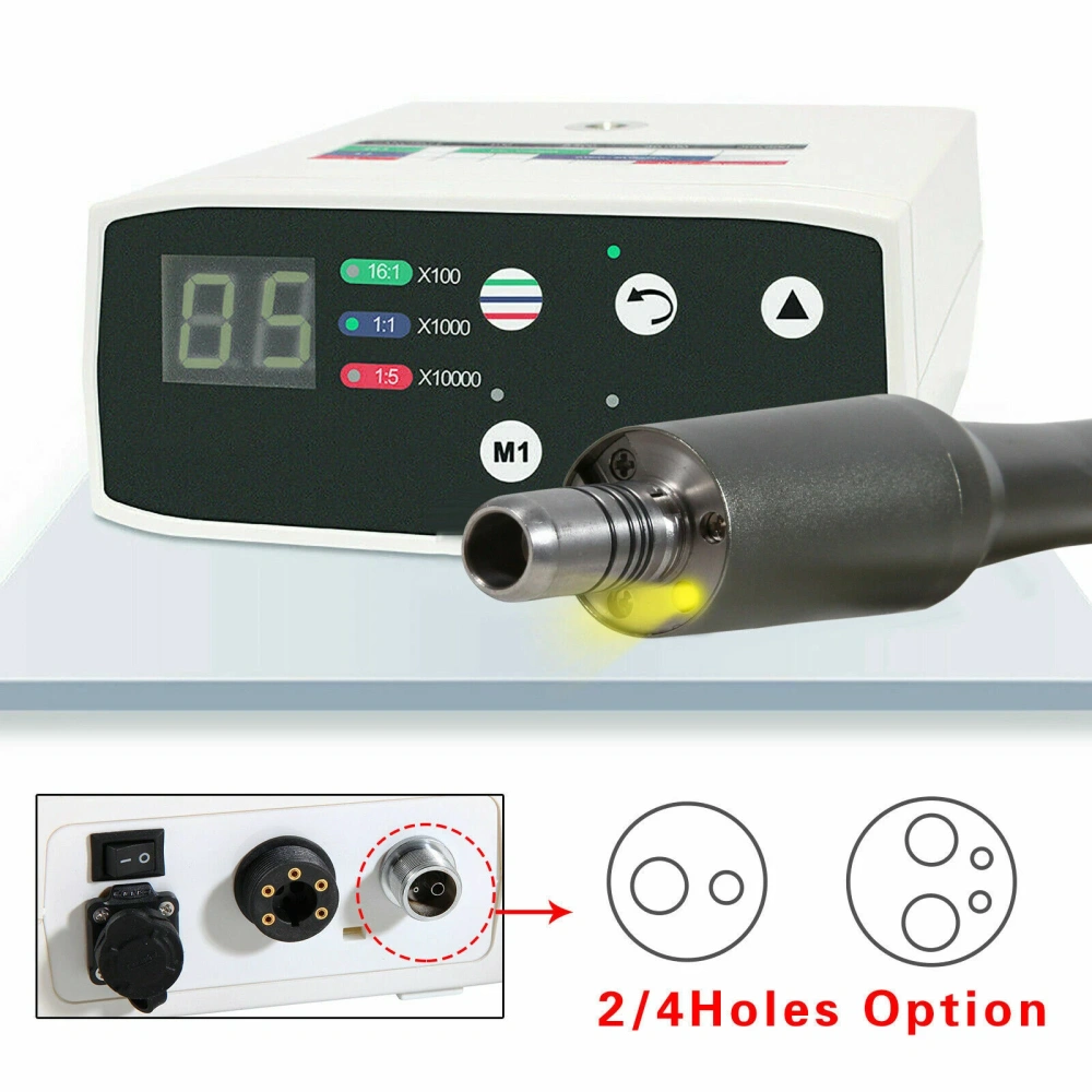 Dental LED Brushless Electric Micro Motor NSK Style 2/4 holes
