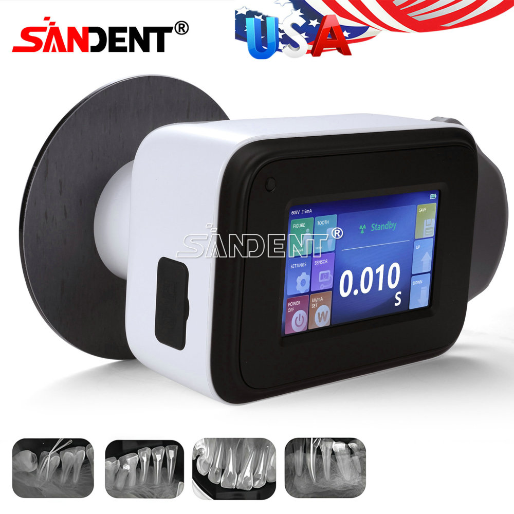 Dental X Portable Digital Machine Rayos with Scatter Shield Protective Ring