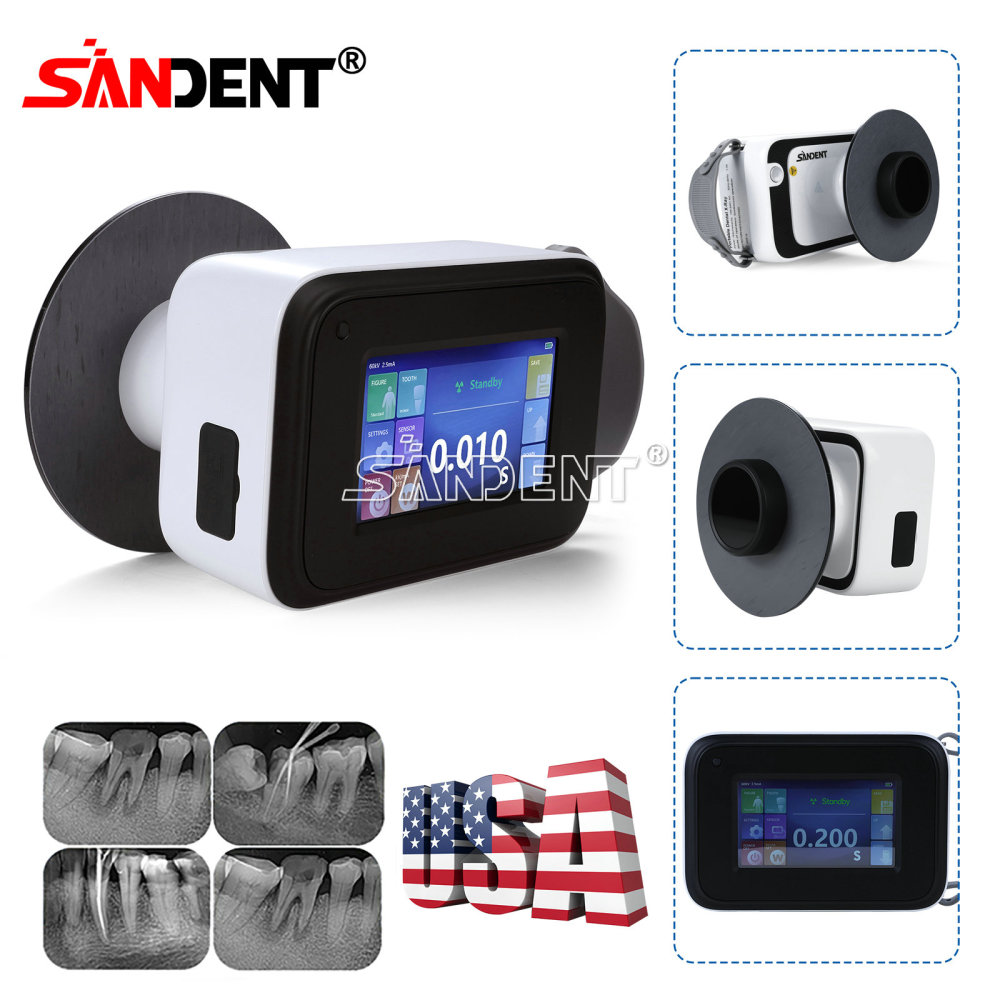 Dental X Portable Digital Machine Rayos with Scatter Shield Protective Ring
