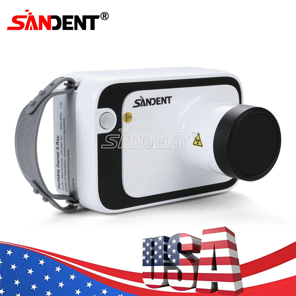 Dental X Portable Digital Machine Rayos with Scatter Shield Protective Ring