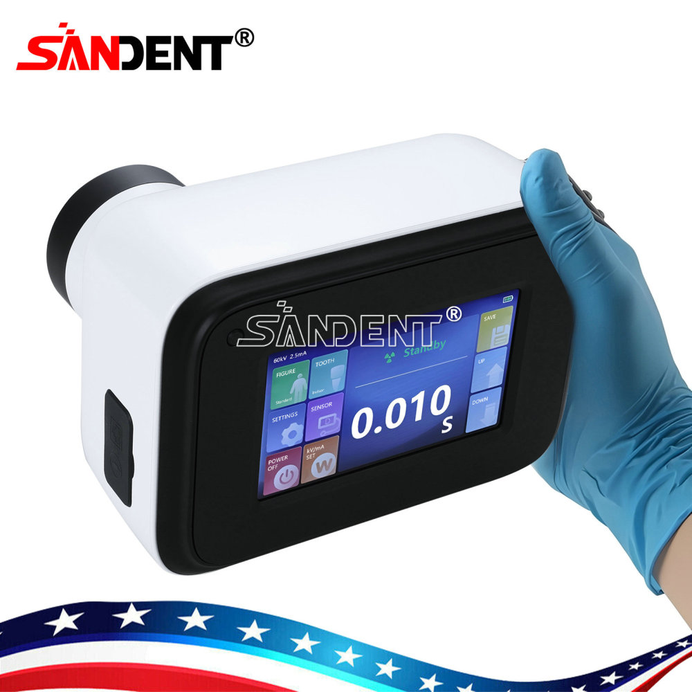 Dental X Portable Digital Machine Rayos with Scatter Shield Protective Ring