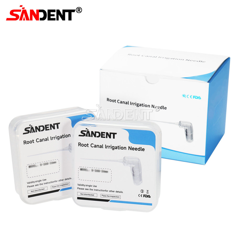 20pcs/ Box Dental 75°Irrigator Root Canal Irrigation Needle 26GA Luer Lock Tip