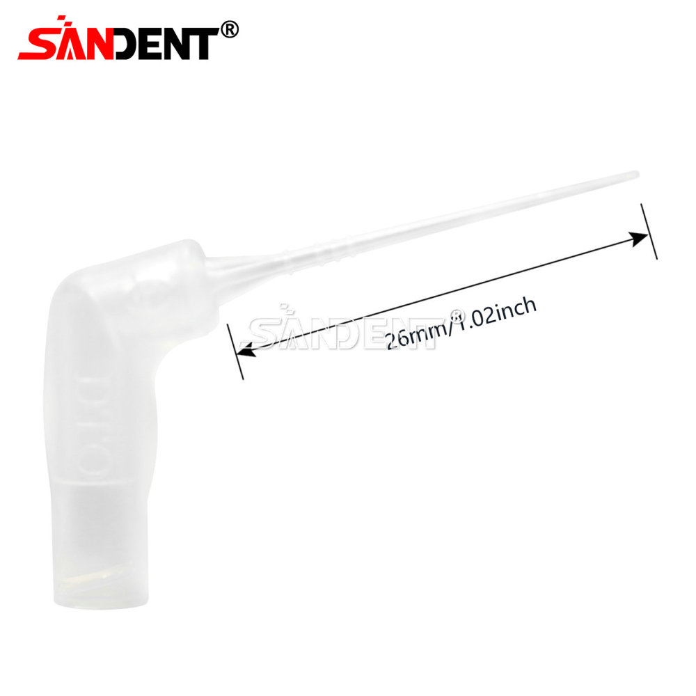 20pcs/ Box Dental 75°Irrigator Root Canal Irrigation Needle 26GA Luer Lock Tip