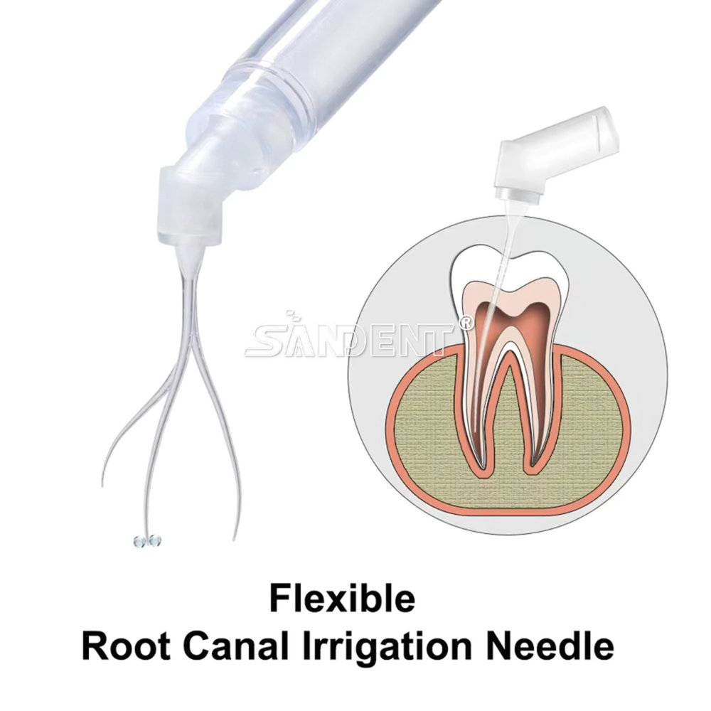 20pcs/ Box Dental 75°Irrigator Root Canal Irrigation Needle 26GA Luer Lock Tip