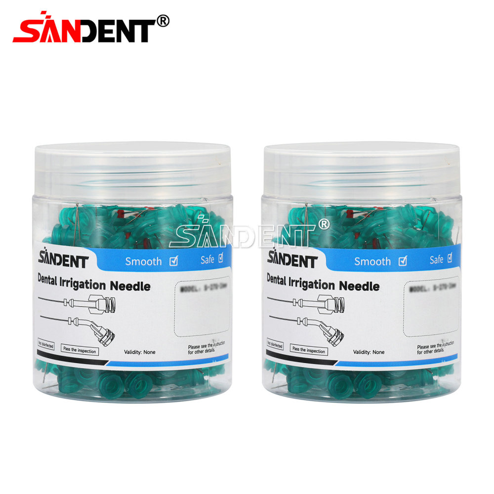 Dental Irrigation Endo Needle Tip Elbow Double Side Hole Root Canal Clean Syring