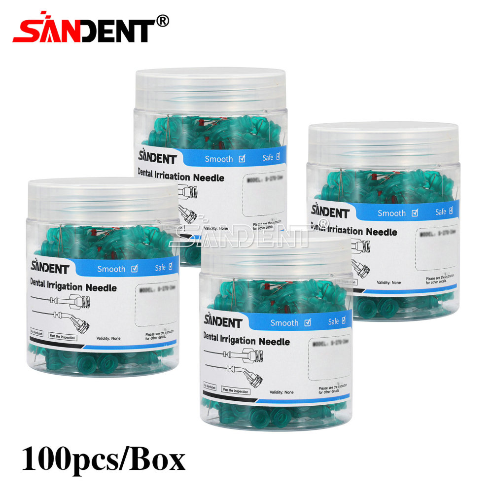 Dental Irrigation Endo Needle Tip Elbow Double Side Hole Root Canal Clean Syring