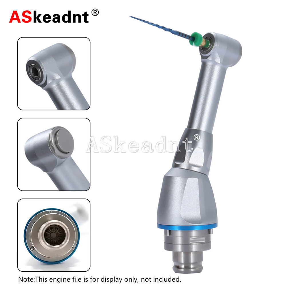 Dental 4:1/1:1/16:1 Contra Angle Head for Hygiene Prophy Handpiece/Endo Motor