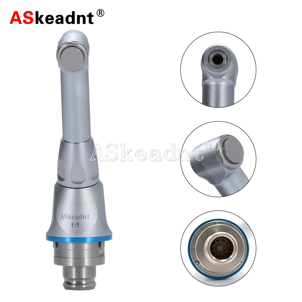 Dental 4:1/1:1/16:1 Contra Angle Head for Hygiene Prophy Handpiece/Endo Motor