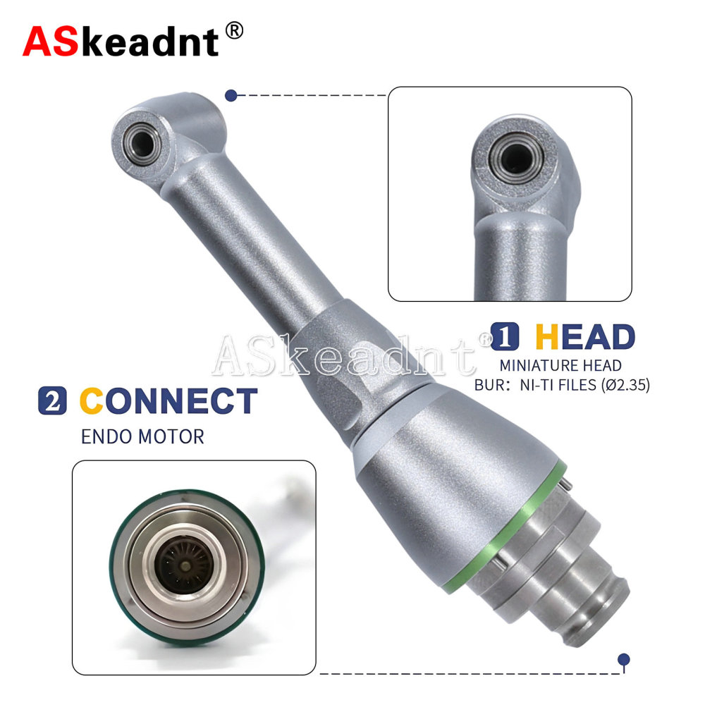 Dental 4:1/1:1/16:1 Contra Angle Head for Hygiene Prophy Handpiece/Endo Motor
