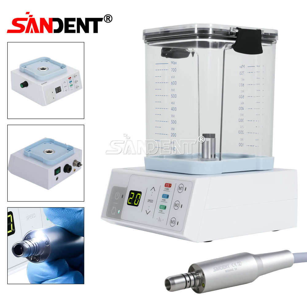 Dental LED Brushless Electric Micro Motor with Water Tank For Practice fit E-Type 1:1 1:5