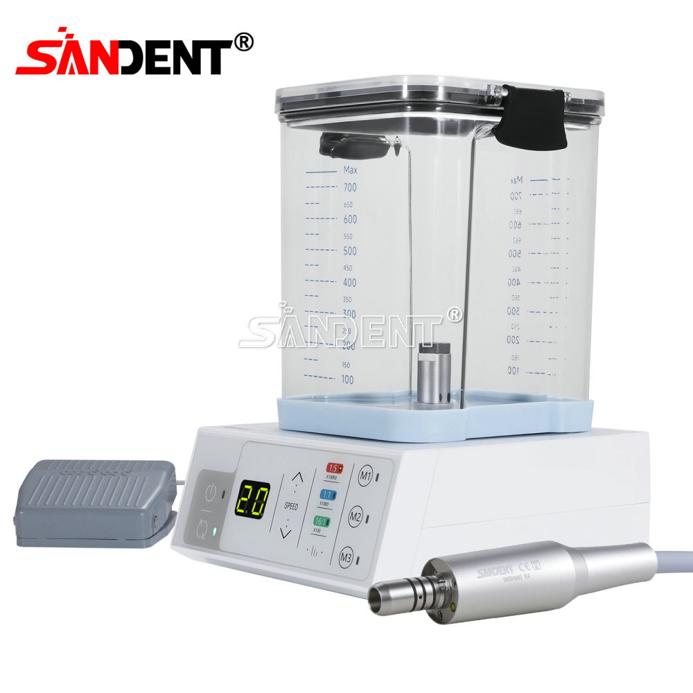 Dental LED Brushless Electric Micro Motor with Water Tank For Practice fit E-Type 1:1 1:5