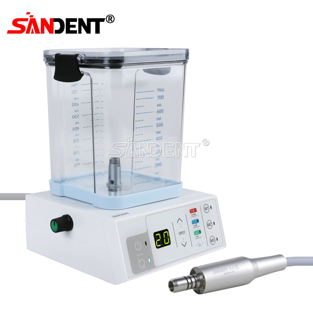 Dental LED Brushless Electric Micro Motor with Water Tank For Practice fit E-Type 1:1 1:5