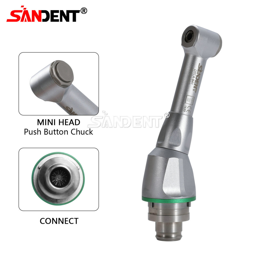 Dental 4:1/1:1/16:1 Contra Angle Head for Hygiene Prophy Handpiece/Endo Motor