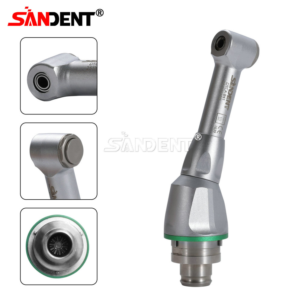Dental 4:1/1:1/16:1 Contra Angle Head for Hygiene Prophy Handpiece/Endo Motor