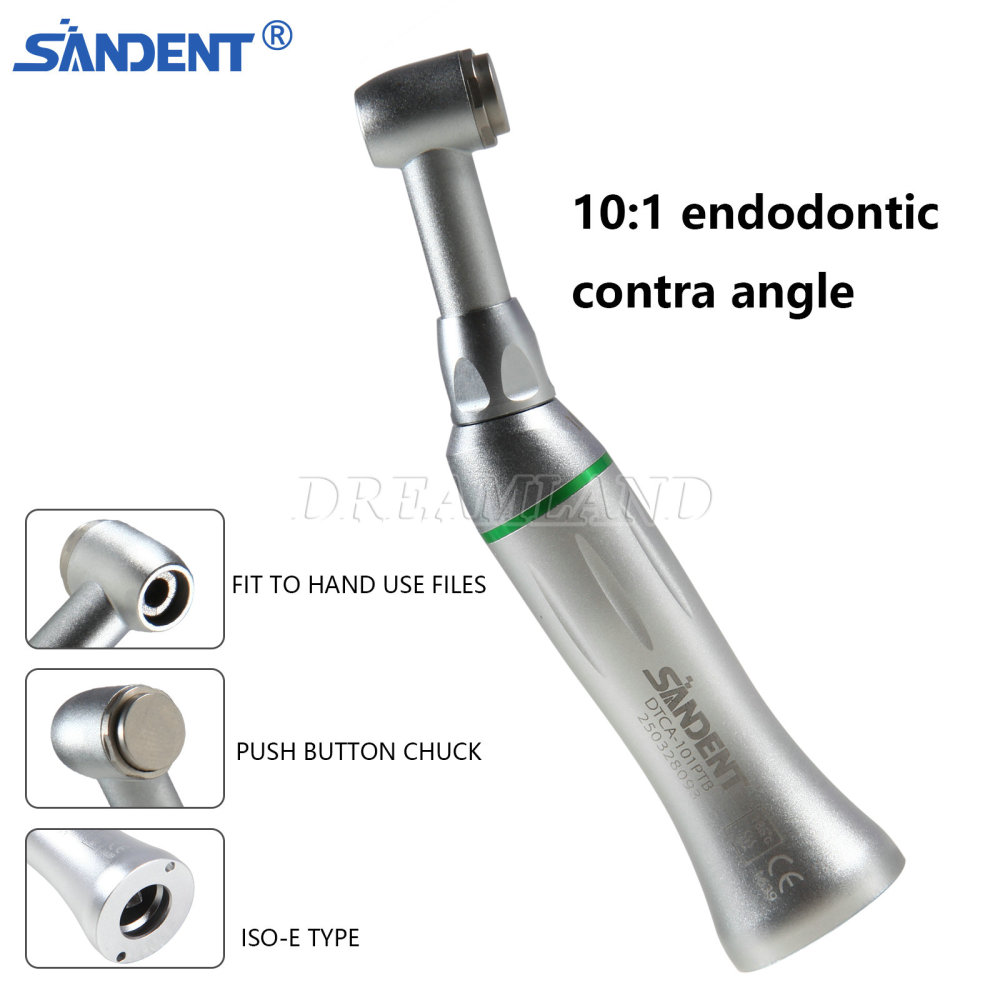 SANDENT Dental Endo Handpiece 10:1 Reciprocating Contra Angle fit hand use files