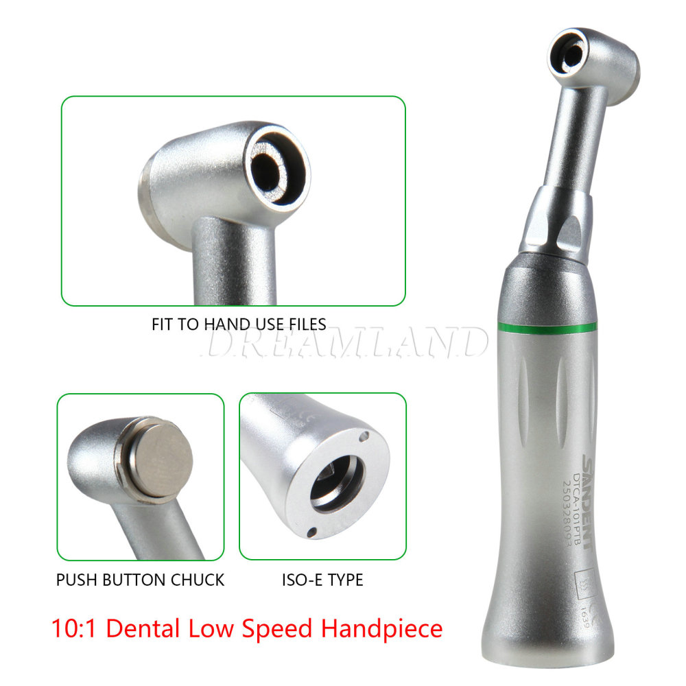 SANDENT Dental Endo Handpiece 10:1 Reciprocating Contra Angle fit hand use files
