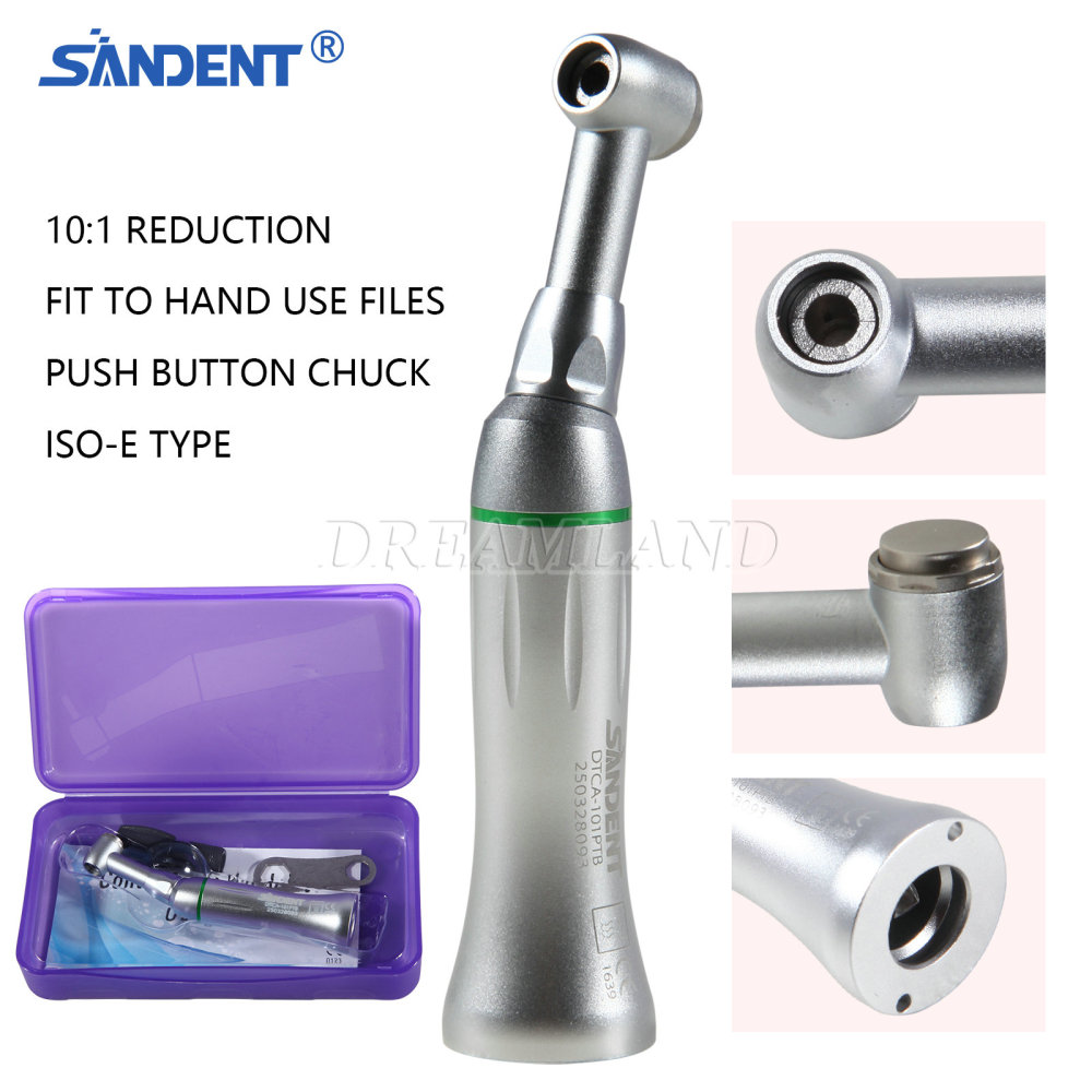 SANDENT Dental Endo Handpiece 10:1 Reciprocating Contra Angle fit hand use files