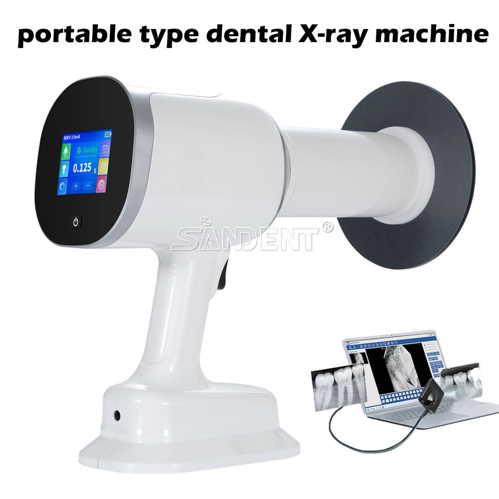 Dental Portable Mobile X-Ray Unit Macine Digital High Frequency+ Scatter Shield