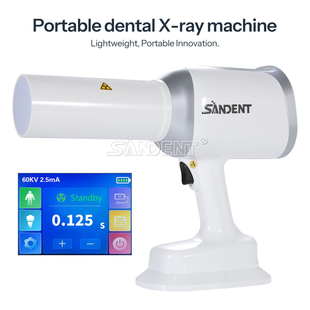 Dental Portable Mobile X-Ray Unit Macine Digital High Frequency+ Scatter Shield