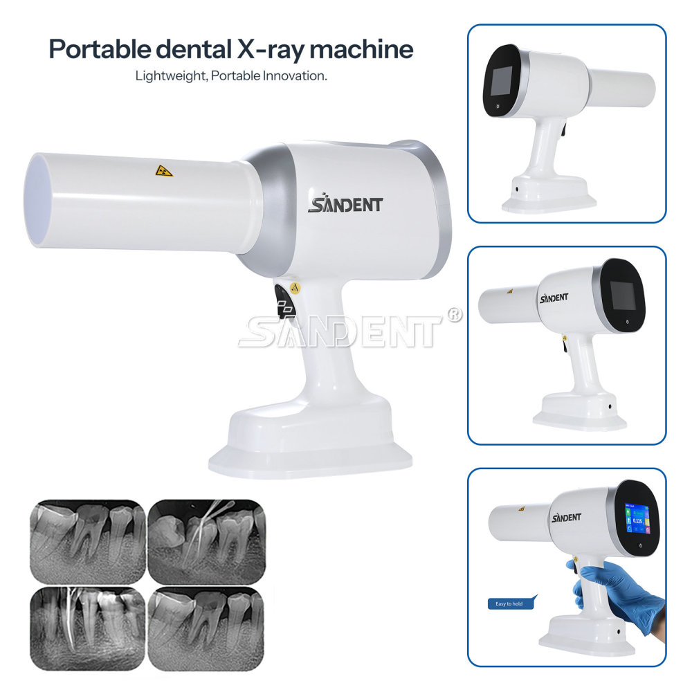 Dental Portable Mobile X-Ray Unit Macine Digital High Frequency+ Scatter Shield