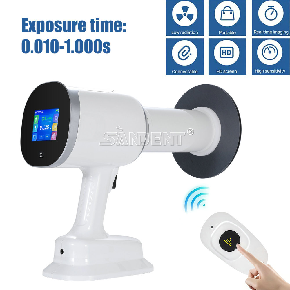 Dental Portable Mobile X-Ray Unit Macine Digital High Frequency+ Scatter Shield