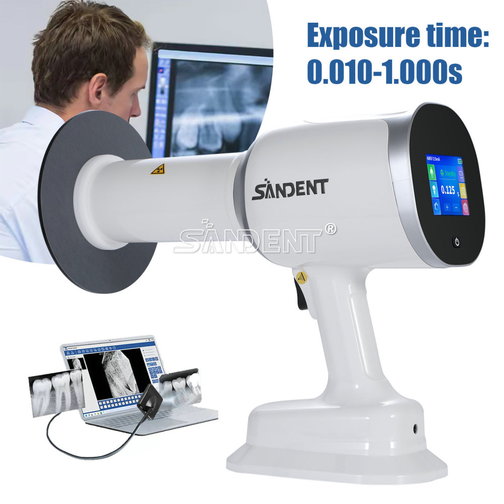 Dental Portable Mobile X-Ray Unit Macine Digital High Frequency+ Scatter Shield