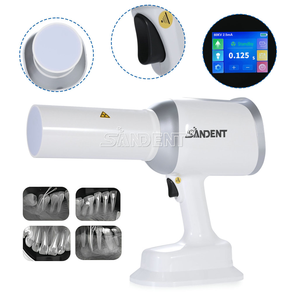 Dental Portable Mobile X-Ray Unit Macine Digital High Frequency+ Scatter Shield