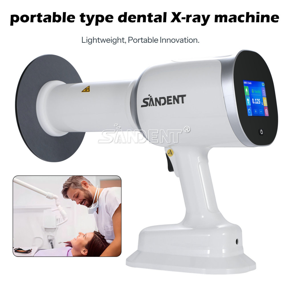 Dental Portable Mobile X-Ray Unit Macine Digital High Frequency+ Scatter Shield