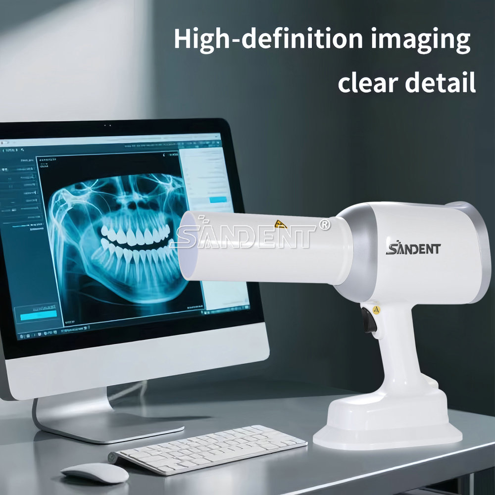 Dental Portable Mobile X-Ray Unit Macine Digital High Frequency+ Scatter Shield