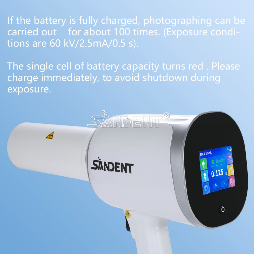 Dental Portable Mobile X-Ray Unit Macine Digital High Frequency+ Scatter Shield