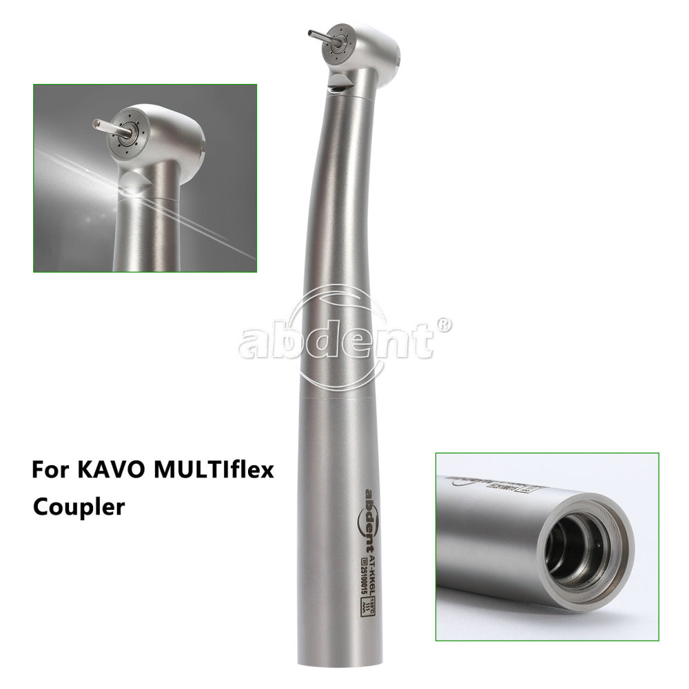 16pcs 4:1 and 16pcs 1:5 fiber optic contra angles + 2pcs high speed stainless steel handles