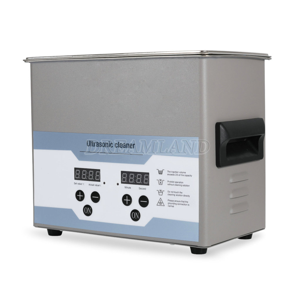 3.2L Ultrasonic Cleaner with Timer Heating Machine Digital Sonic Cleaner
