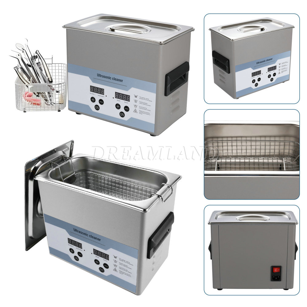 3.2L Ultrasonic Cleaner with Timer Heating Machine Digital Sonic Cleaner