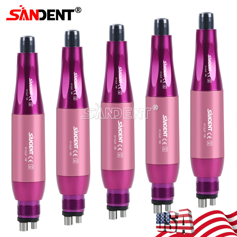 Dental Hygiene Prophy Handpiece Air Motor 4Holes 4:1 Nose Cone 360°Swivel