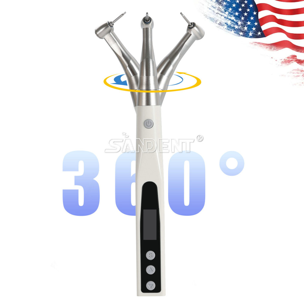 Dental Wireless Implant Electric Torque Wrench Handpiece Driver 360° Rotate Tool