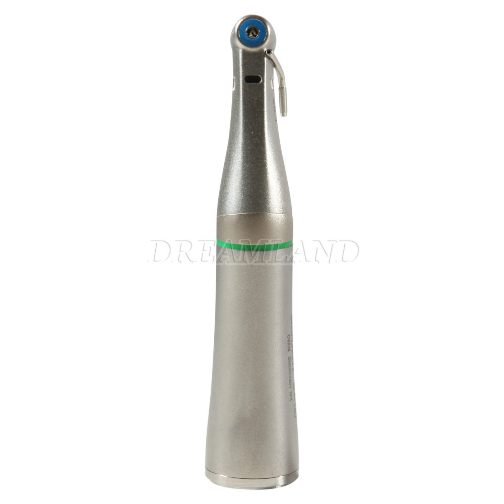 Dental Surgical LED Fiber Optic Implant Handpiece 20:1 Reduction Contra Angle