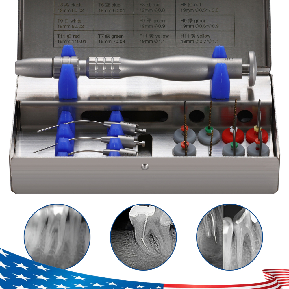 Dental Endo Root Canal Broken Files Extractor Endodontic Removal System Kit