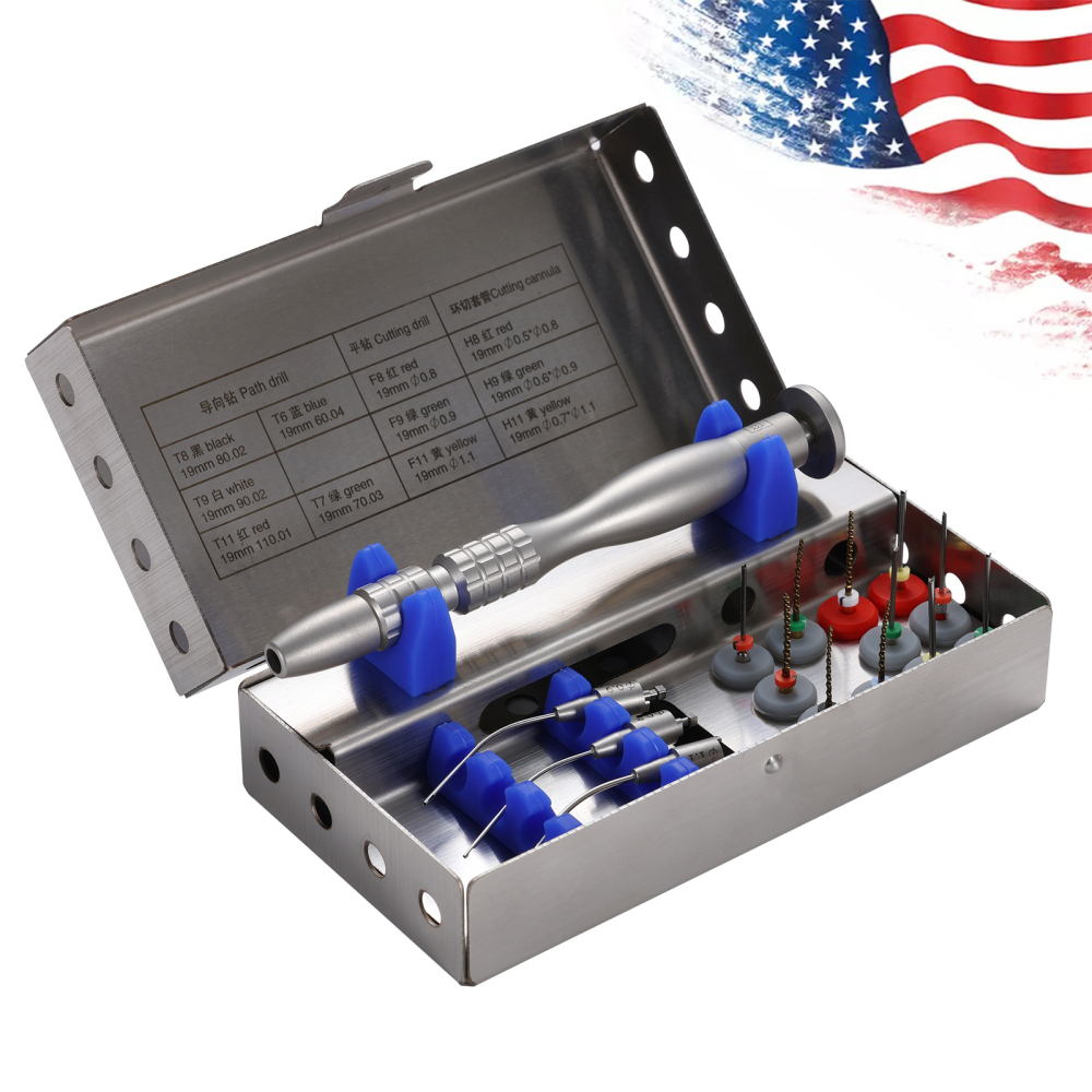Dental Endo Root Canal Broken Files Extractor Endodontic Removal System Kit