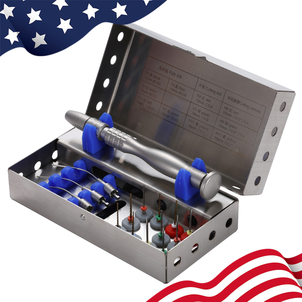Dental Endo Root Canal Broken Files Extractor Endodontic Removal System Kit