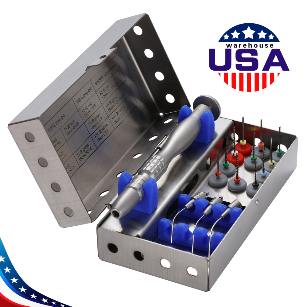 Dental Endo Root Canal Broken Files Extractor Endodontic Removal System Kit