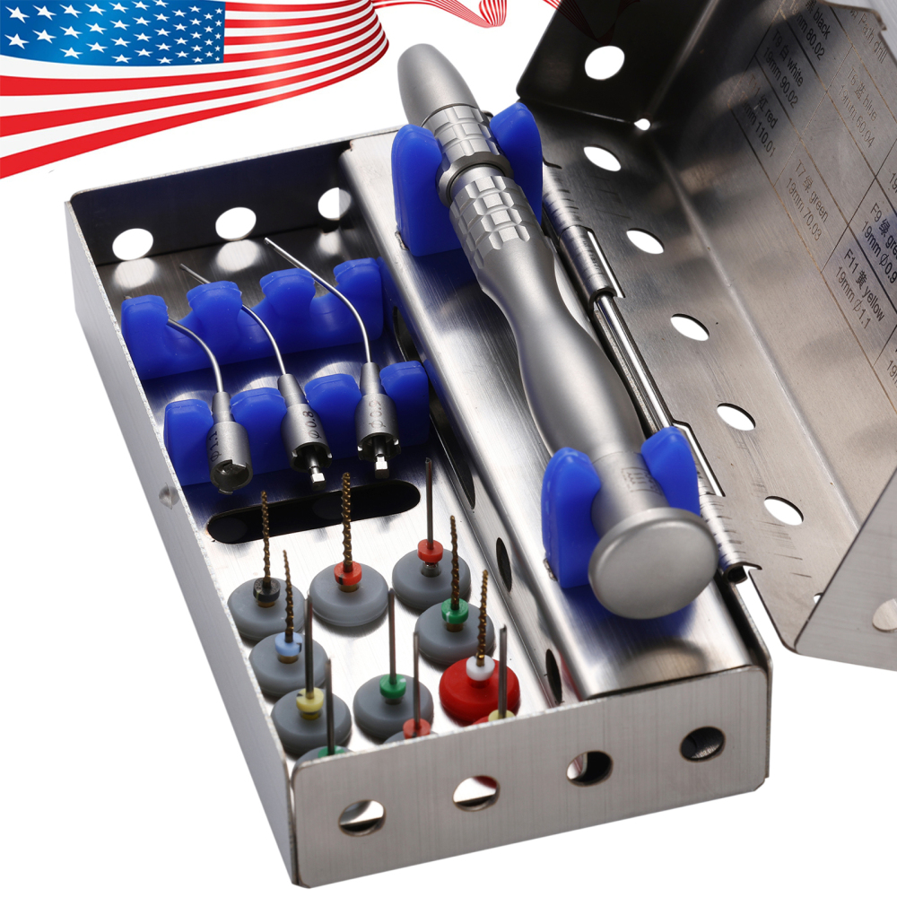 Dental Endo Root Canal Broken Files Extractor Endodontic Removal System Kit