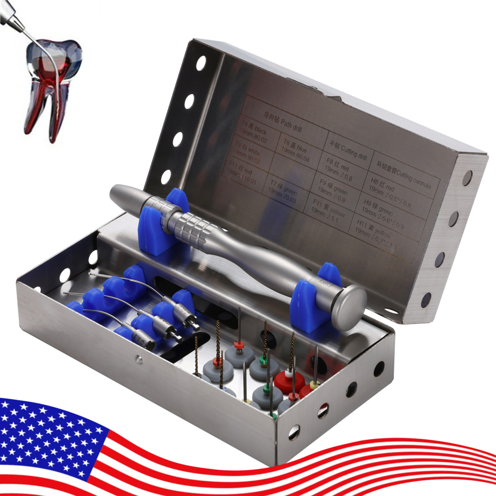 Dental Endo Root Canal Broken Files Extractor Endodontic Removal System Kit