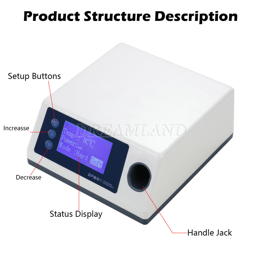 Dental Ultrasonic Carving Knife Electric Frequency Engraving Cutting Blade