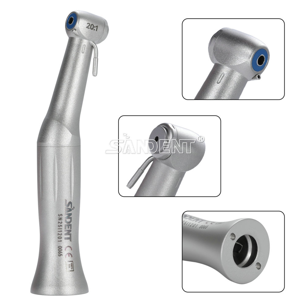 SANDENT Dental 20:1 Reduction Implant Low Speed Contra Angle Handpiece