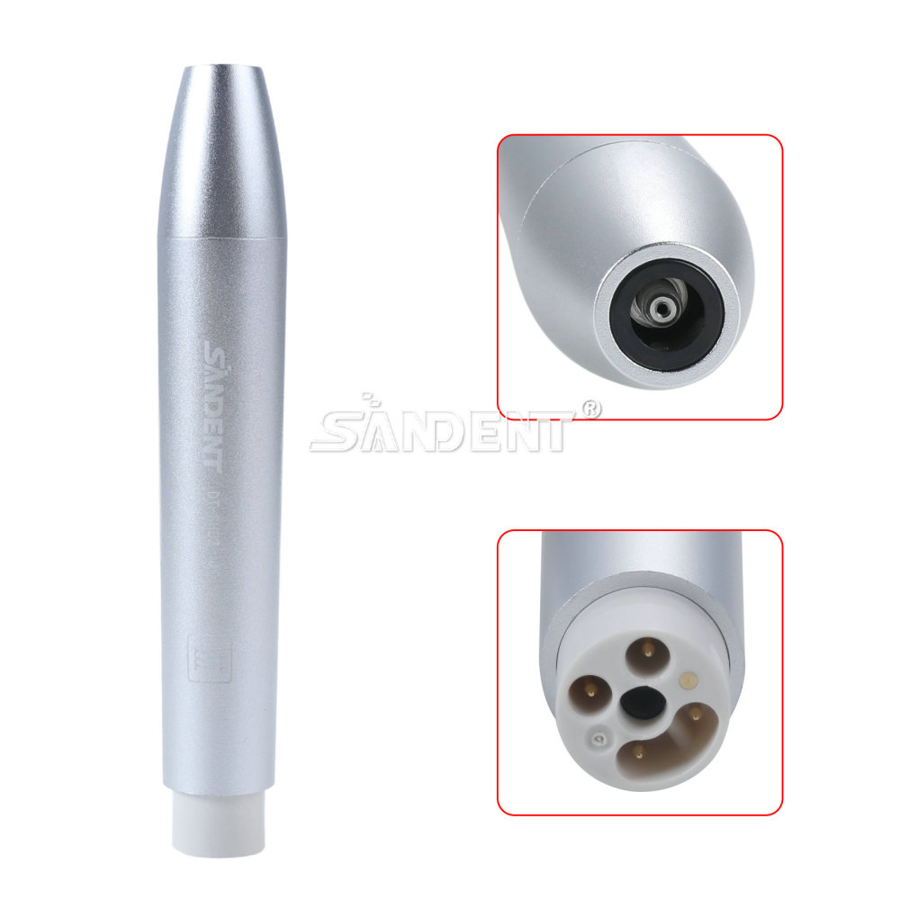 SANDENT Dental Ultrasonic Scaler Unit w/ LED Handpiece &Teeth Cleaning Calculus Remover Tips