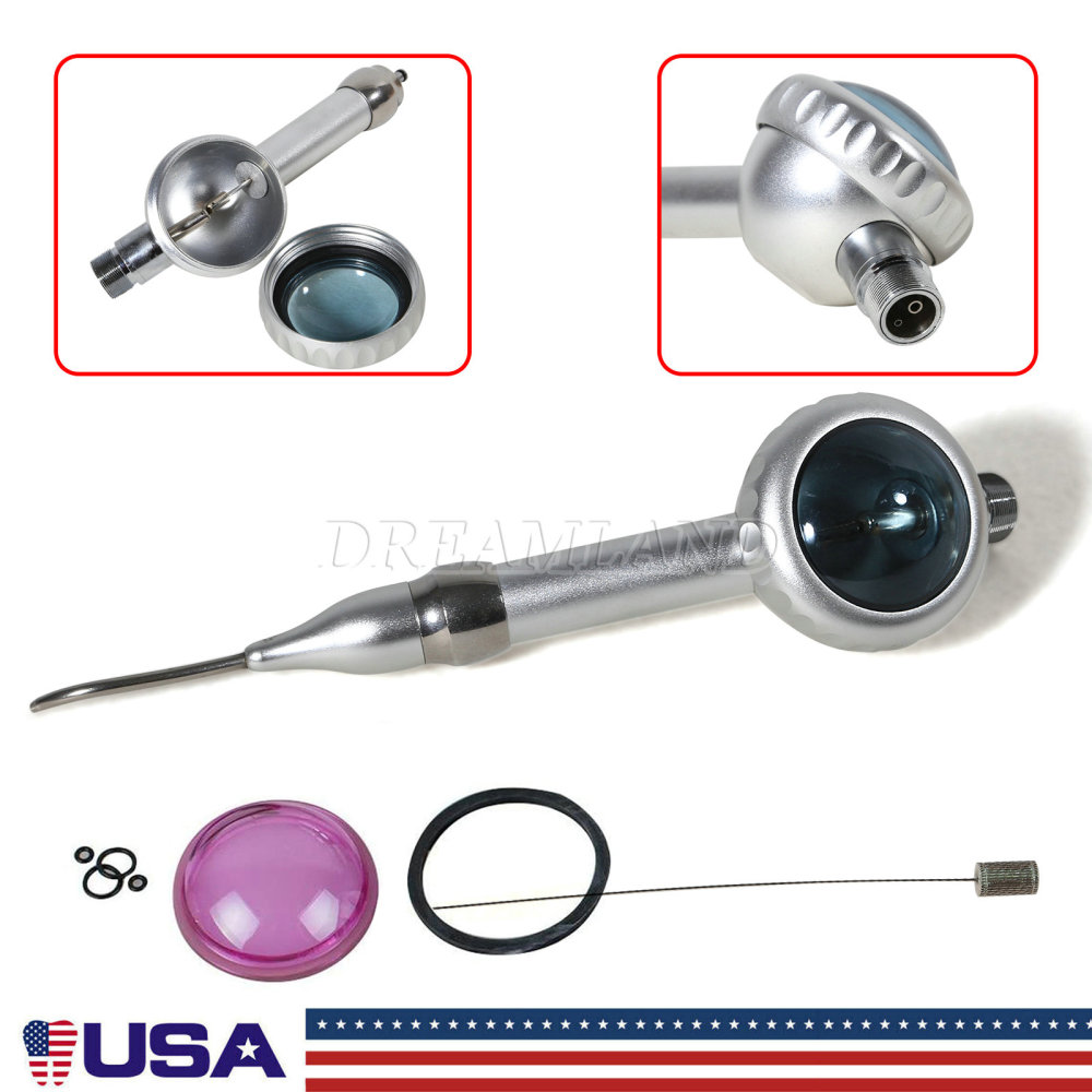 Dental Air Polisher Teeth Polishing Handpiece Airflow Prophy Spary Jet 4 Hole