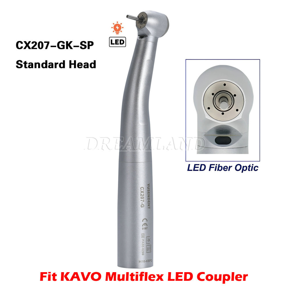 COXO Dental Fiber Optic Handpiece stadard / large head Fit For KAVO/WH/NSK/ Sirona COUPLER